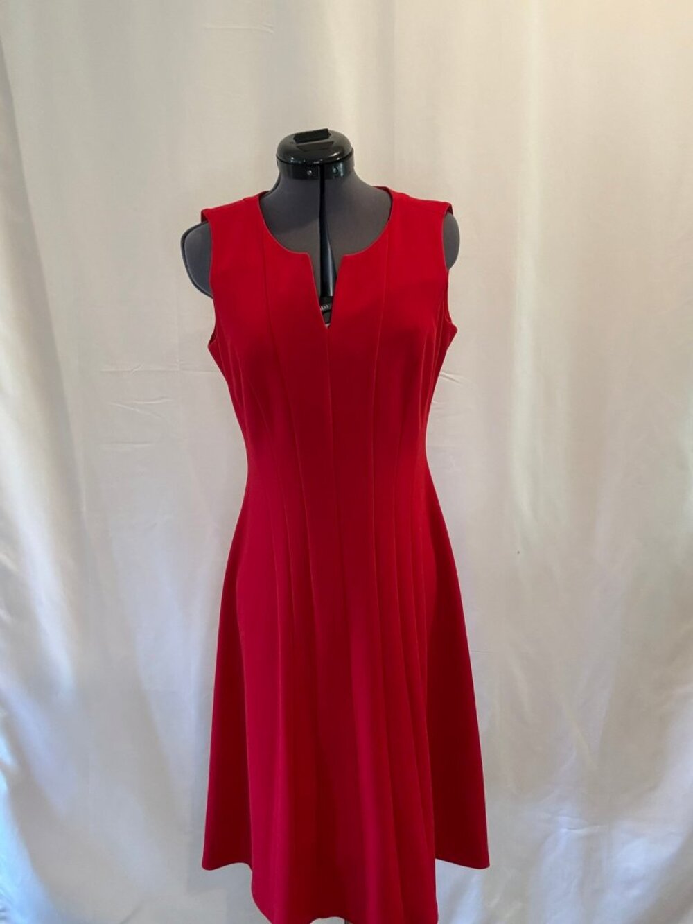 Calvin Klein size 4 red dress